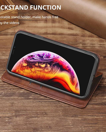 TPU + PU Leather Phone Cover Case for Samsung A10E - Libiyi