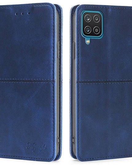Leather Flip Wallet Cover for Samsung A12 - Libiyi
