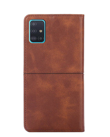 TPU + PU Leather Phone Cover Case for Samsung A51 - Libiyi