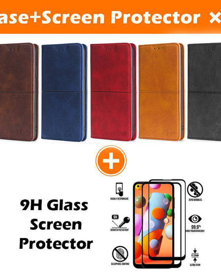 Leather Flip Wallet Cover for Samsung A52 - Libiyi