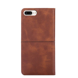 TPU + PU Leather Phone Cover Case for iPhone 7Plus/8Plus - Libiyi