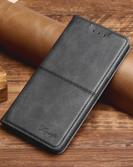 TPU + PU Leather Phone Cover Case for iPhone 7Plus/8Plus - Libiyi