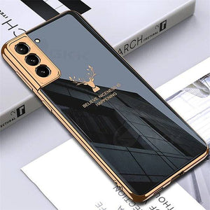 Luxury Plating Tempered Glass Case For Samsung - Libiyi