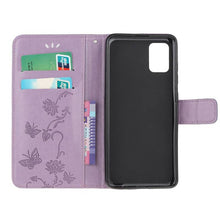Load image into Gallery viewer, Imprint Butterfly Flower Leather Mobile Phone Case for iPhone 12Mini - Keilini