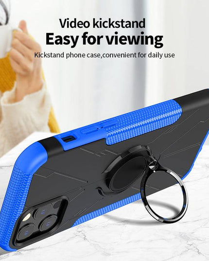 Robot 3 in 1 Heavy Duty Defender Case For iPhone 12 - Libiyi