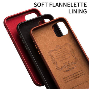 Genuine Leather Silm Back Cover for iPhone - Libiyi