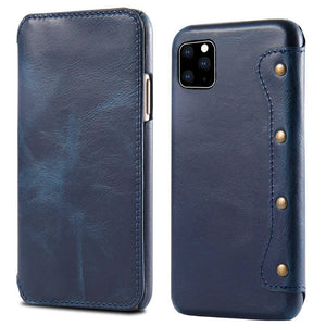 Luxury Genuine Leather Flip Case For Iphone - Libiyi