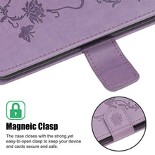 Load image into Gallery viewer, Imprint Butterfly Flower Leather Mobile Phone Case for iPhone 12Mini - Libiyi