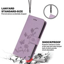 Load image into Gallery viewer, Imprint Butterfly Flower Leather Mobile Phone Case for iPhone 12Mini - Libiyi