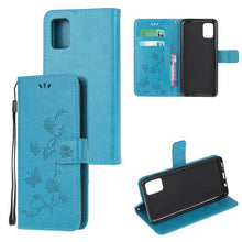 Load image into Gallery viewer, Imprint Butterfly Flower Leather Mobile Phone Case for iPhone 12Mini - Libiyi