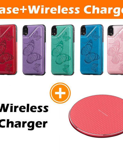 New Luxury Embossing Wallet Cover For iPhone XR-Fast Delivery - Libiyi