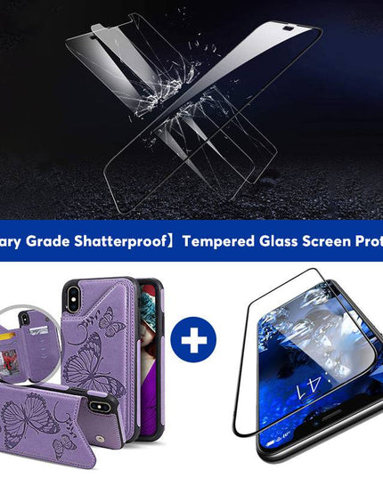 New Luxury Embossing Wallet Cover For iPhone Xs Max-Fast Delivery - Libiyi