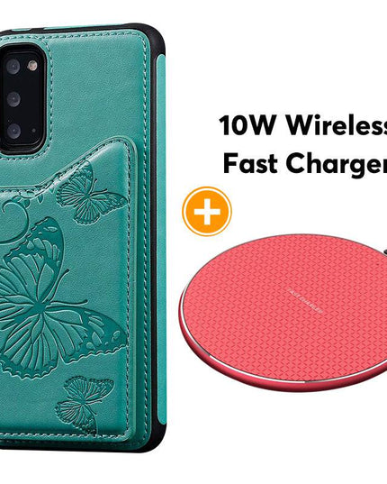 New Luxury Embossing Wallet Cover For SAMSUNG S20 Plus-Fast Delivery - Libiyi