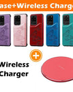 Purple / For Samsung S20 Ultra / Case + Wireless Charger