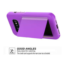 Load image into Gallery viewer, Armor Protective Card Holder Case for Samsung S10 Plus - Libiyi
