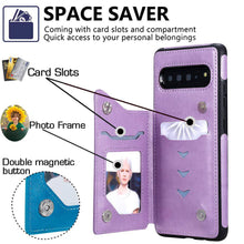Load image into Gallery viewer, New Luxury Embossing Wallet Cover For SAMSUNG S10 5G-Fast Delivery - Libiyi