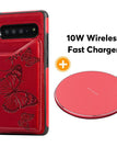 Red / Samsung S10 5G / With Wireless Charger