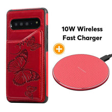 Load image into Gallery viewer, New Luxury Embossing Wallet Cover For SAMSUNG S10 5G-Fast Delivery - Libiyi