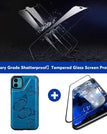 Blue / For iPhone 11 / With Screen Protector