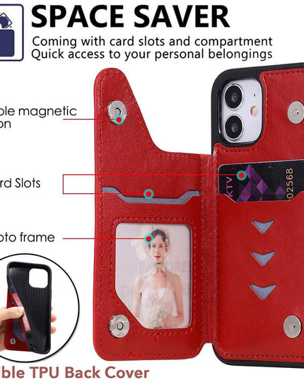 2022  New Luxury Embossing Wallet Cover For iPhone - Libiyi