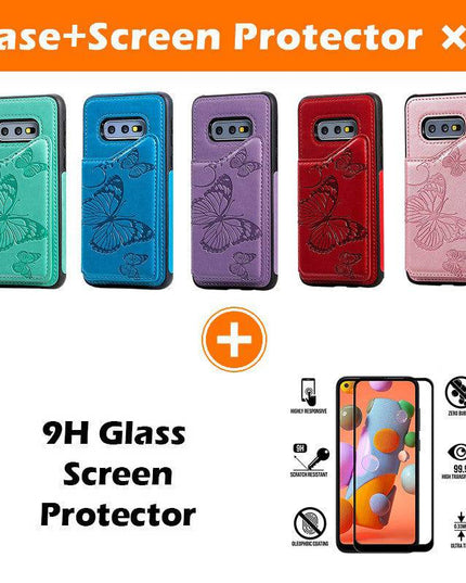 New Luxury Embossing Wallet Cover For SAMSUNG S10e-Fast Delivery - Libiyi