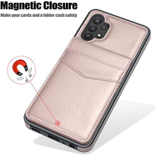 Load image into Gallery viewer, Dual Layer Lightweight Leather Wallet Case for Samsung Galaxy A32(5G) - Libiyi