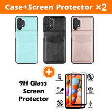 Load image into Gallery viewer, Dual Layer Lightweight Leather Wallet Case for Samsung Galaxy A32(5G) - Libiyi