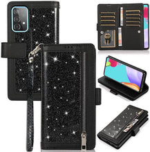 Load image into Gallery viewer, Bling Wallet Case with Wrist Strap for Samsung A52(4G/5G) - Libiyi