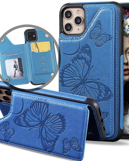 New Luxury Embossing Wallet Cover For iPhone 11Pro Max-Fast Delivery - Libiyi