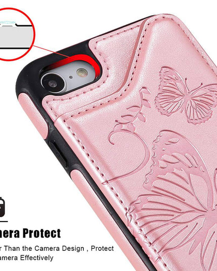 New Luxury Embossing Wallet Cover For iPhone 6 Plus/6s Plus-Fast Delivery - Libiyi