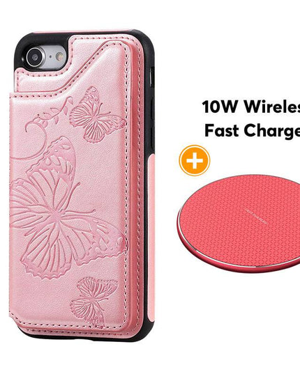 New Luxury Embossing Wallet Cover For iPhone 6 Plus/6s Plus-Fast Delivery - Libiyi