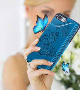 New Luxury Embossing Wallet Cover For iPhone 7Plus&8Plus-Fast Delivery - Libiyi
