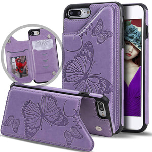 New Luxury Embossing Wallet Cover For iPhone 7Plus&8Plus-Fast Delivery - Libiyi