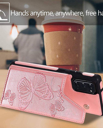 New Luxury Embossing Wallet Cover For SAMSUNG Note 20-Fast Delivery - Libiyi