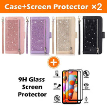 Load image into Gallery viewer, Bling Wallet Case with Wrist Strap for Samsung Note 20 Series - Libiyi