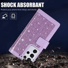 Load image into Gallery viewer, Bling Wallet Leather Case for Samsung S21 Ultra - Libiyi