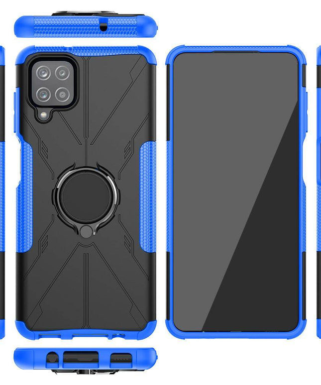 Robot 3 in 1 Heavy Duty Defender Case For Samsung A12 - Libiyi