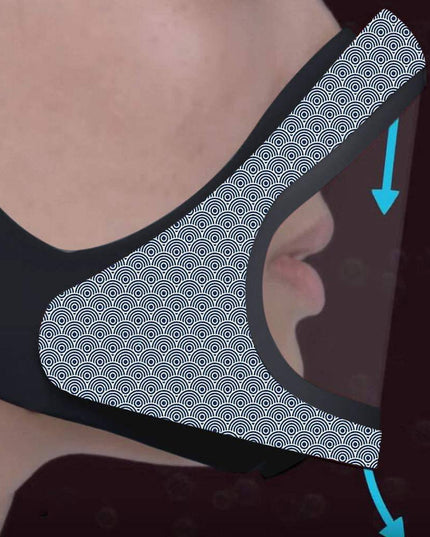 Adjustable Smart Double-layer Anti-fog Outdoor Silicone Mask - Libiyi