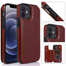 Load image into Gallery viewer, 4 IN 1 Luxury Leather Case For iPhone - Libiyi