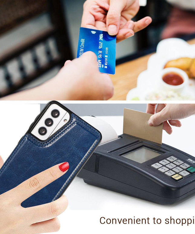 4 IN 1 Luxury Wallet Leather Case For SAMSUNG - Libiyi