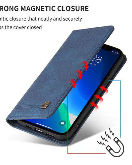 Luxury Leather Wallet Stand Flip Case For iPhone - Libiyi