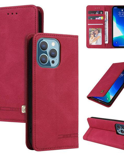 Luxury Leather Wallet Stand Flip Case For iPhone - Libiyi