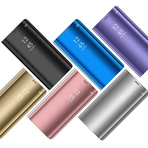 Étui intelligent à rabat miroir de luxe pour la série HUAWEI - Libiyi
