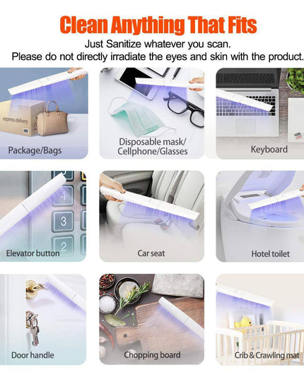 59S UVC Sterilizer Travel-Size Foldable Handheld Wand - Libiyi