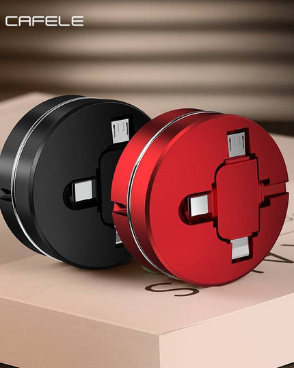 Portable 3 in 1 Retractable Micro USB Cable - Libiyi