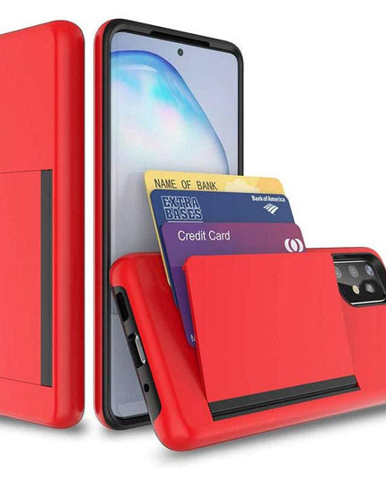 Armor Protective Card Holder Case for Samsung A52 - Libiyi