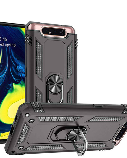 Luxury Armor Ring Bracket Phone Case For Samsung A80-Fast Delivery - Libiyi