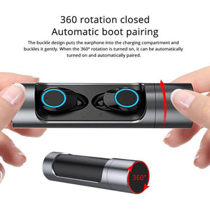 Bluetooth 5.0 Touch Control Earphone Mini Twins Wireless Earphones Stereo Headset - Libiyi