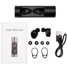 Load image into Gallery viewer, Bluetooth 5.0 Touch Control Earphone Mini Twins Wireless Earphones Stereo Headset - Libiyi