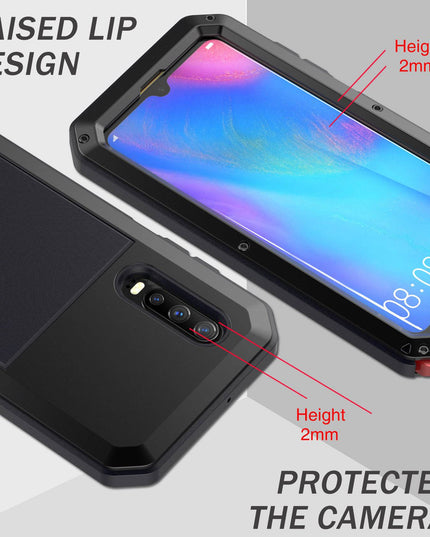 Luxury Doom Armor Waterproof Metal Aluminum Case For Huawei - Libiyi